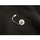 Брошь шатлен 1960 год Стерлинговое серебро Stanley Hostess