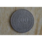 Западная Африка 100 франков 1989 с 1 руб