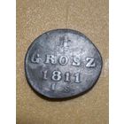 1 грош 1811 г. Герцогство Варшавское.