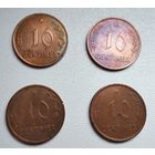 Люксембург 10 сантимов, 1930 6-3-1*4