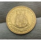 Чехословакия дукат 1923 святой Вацлав редкость