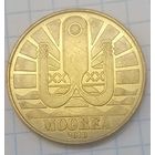 2/2 остров Мореа, Французские заморские территории, 1 доллар, 2018 год.