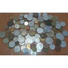 С РУБЛЯ! 100 монет. Микс, без СССР, УК, РФ.