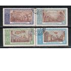 СССР-1952, (Заг.1624-1627) , гаш.(с клеем), Метро(полная серия), 2 сцепки