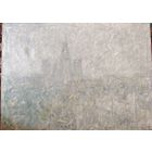 Степанов Алексей Матвеевич (1923 – 1989) Народный художник КазССР Дом на Смоленской площади