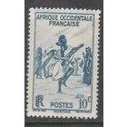 Французская западная Африка 10с 1947г