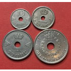 Норвегия 4 монеты