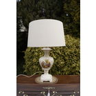 Сюжетная Настольная Лампа Керамика, Винтаж, Мадонна, ITALY.