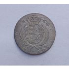 Герцогство Варшавское. 1/6 Талера 1814. I.B. Не частая!