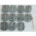 Комплект значков. Города - герои, 11 штук