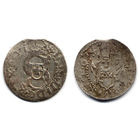 Шеляг 1614, Сигизмунд III Ваза, Рига. Очень редкий вариант с сокращенной датой '614', R6!