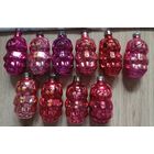 Елочные игрушки, стекло, мишка, медведь