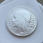 5 злотых 1933 г.  Польша. (1)  Ядвига.  Серебро. ЛЮКС