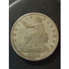 Большая красивая монета 1878г. Копия.