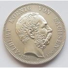 Саксония 2 марки 1902 год