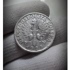 2 злотых 1925. Жница. Без точки после даты. R