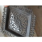 Тарелка ажурная. Визитница. Ромб. Чугун. Куса 1984 г.