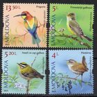 Молдова 2025. Птицы 4 марки (918)