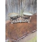 Старинные весы на 10 кг с чашками