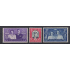 Южная Африка 1947 ** Королевский визит, George VI, серия 3 марки (SG 111-113)