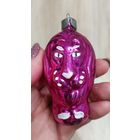 Елочные игрушки, стекло, лев