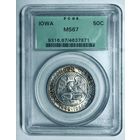 50 центов 1946 Айова США PCGS MS 67!!! Уникальный экземпляр! Высочайший грейд