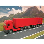 Модель грузового автомобиля Iveco EuroStar. Масштаб HO-1:87.