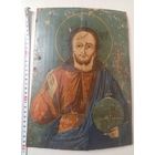 Старинная икона, письмо на доске