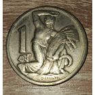 1 крона 1925 г. Чехословакия
