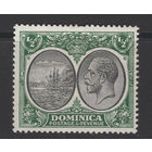 1923 Доминика / Dominica* 1/2d Георг V (SG#71)