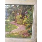 Гринюк И.А.1915 г.р.член союза художников СССР "Лесная прохлада" 1964 год