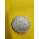 3 марки 1924 г. (А), Не частая монета,  СМОТРИТЕ ДР. МОИ ЛОТЫ.. Большая распродажа!