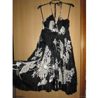 Брендовое шелковое платье-сарафан Jane Norman, р.46