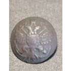 Пуговица орёл на якорях