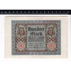 100 МАРОК 1920 ГЕРМАНИЯ ВЕЙМАР