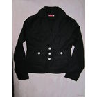 Джинсовка. Чёрный джинсовый жакет (пиджак), р.L. Сост. нового