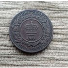 Werty71 Канада Новая Скотия 1 цент 1864 Нова Шотландия Королева Виктория