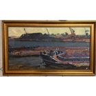 Дорошевич Ф.И "В Калининграде". Холст, масло, картон. Размер 36х65 см.без рамы.