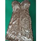 ПЛАТЬЕ -СТРЕЧ. ЗОЛОТЫЕ ПАЕТКИ