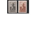 СССР-1944, (Заг.839-840),  **  , С.Чаплыгин (полная серия)