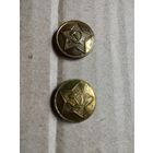 Пуговицы погонные РККА, обр.1943 г , Лендлиз.