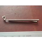 Зажим серебро