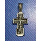 Крестик серебро 925 пробы .