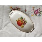 Антикварное фарфоровое блюдо Thomas Bavaria клеймо 1908-1939 гг, Германия