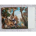 Старинная открытка. Веронезе. Похищение Европы. Издательство Штенгель