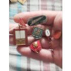 Значки тяжёлые,с рубля