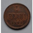 Финляндия, 1 пенни 1900 г.