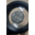 Двуденарий 1570 г. Детализация! UNC