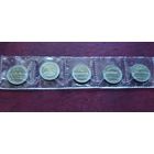 Аргентина, 2010 г. Набор монет 200 лет Революции, 5 шт.