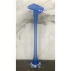 Ваза * Синяя Пудра * Стекло * Высота 50 см * Высокая ! * Очень Красивая !